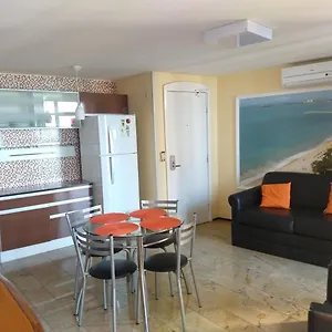  Apartamento Flat Mar Brasil Tropical - De 2 Quartos Com E Vista Do Mar